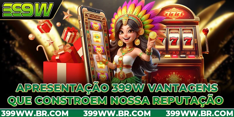 Apresentação 399W vantagens que constroem nossa reputação