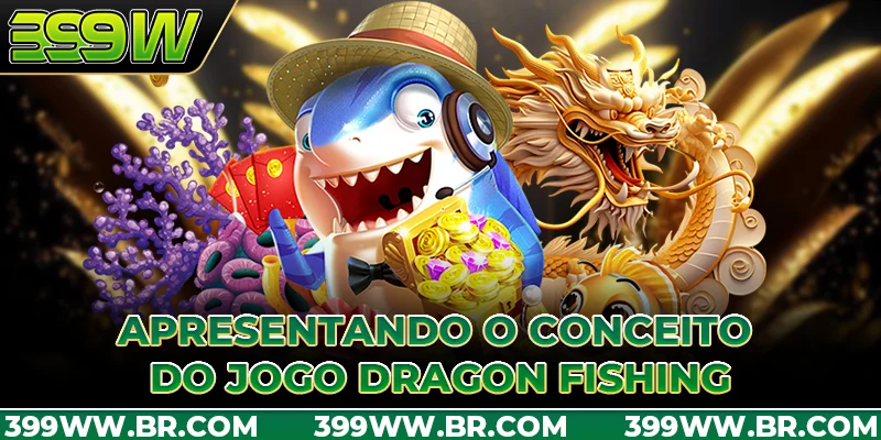 Apresentando o conceito do jogo Dragon Fishing