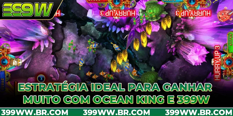 Estratégia ideal para ganhar muito com Ocean King e 399W