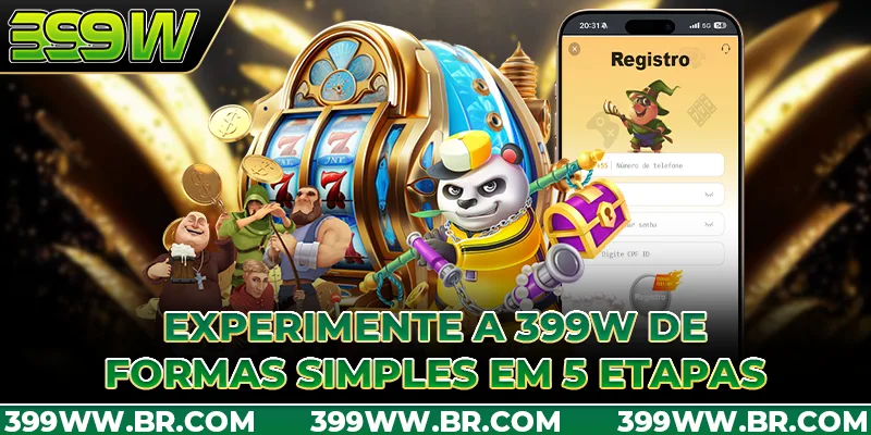Experimente a 399W de formas simples em 5 etapas