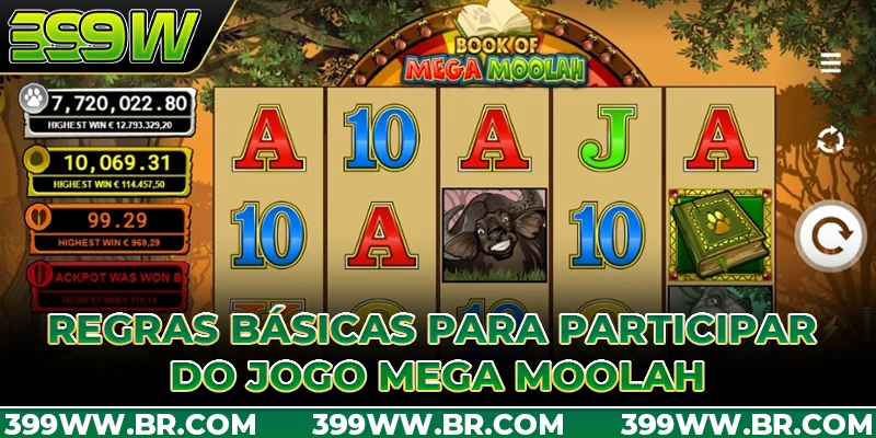 Regras Básicas para Participar do Jogo Mega Moolah