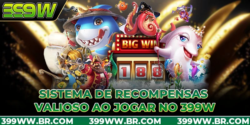 Sistema de recompensas valioso ao jogar no 399W
