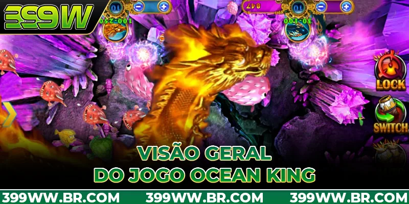 Visão geral do jogo Ocean King