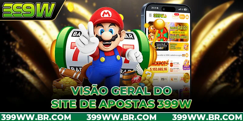 Visão geral do site de apostas 399W